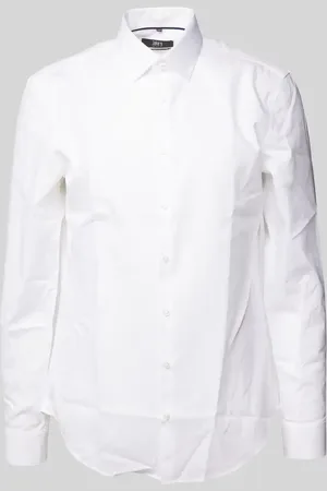 Jake*s Koszula biznesowa o kroju slim fit z popeliny