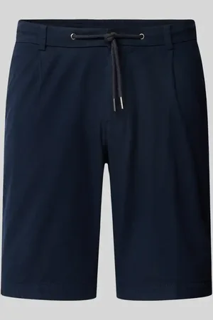 Bugatti Szorty o kroju slim fit z troczkiem