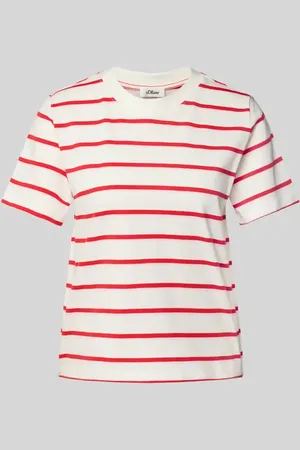 QS by s.Oliver T-shirt o kroju regular fit z czystej bawełny