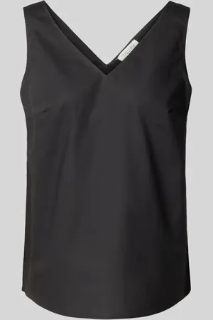 Christian Berg Top bluzkowy o kroju regular fit z dekoltem w serek