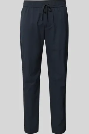 HUGO BOSS Spodnie cargo o kroju tapered fit z elastycznym pasem model ‘Urbanex’