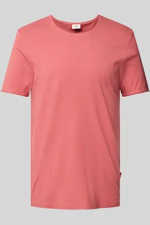 JOOP! T-shirt z prążkowanym, okrągłym dekoltem model ‘Cesare’