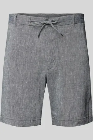 HUGO BOSS Szorty o kroju regular tapered fit z tunelem model ‘Kane’