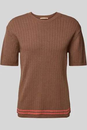 Scotch&Soda Bluzka z dzianiny z okrągłym dekoltem