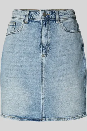 VILA Spódnica jeansowa z 5 kieszeniami model ‘KAJA’