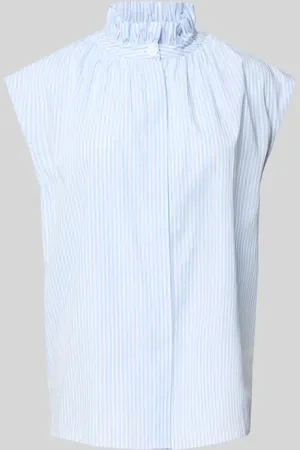 Rich & Royal Top bluzkowy o kroju regular fit ze stójką