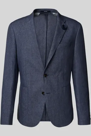 JOOP! Marynarka na dwa guziki o kroju regular fit z lnu model ‘Hoverest’
