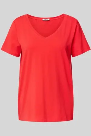 QS by s.Oliver T-shirt o kroju regular fit z mieszanki bawełny i elastanu