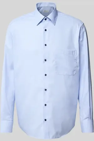 ETERNA Koszula biznesowa o kroju comfort fit z kołnierzykiem typu kent