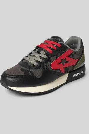Replay Sneakersy z detalami z logo model ‘FIBER’