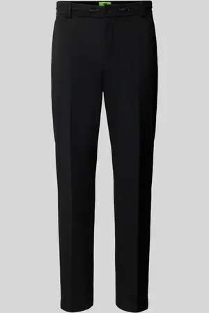 Cinque Spodnie materiałowe o kroju tapered fit w kant model ‘JUNO’