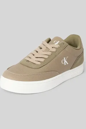 Calvin Klein Sneakersy z detalami z logo model 