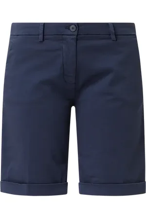 Masons Bermudy o kroju curvy fit z dodatkiem streczu model ‘NewYork’