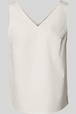 Christian Berg Top bluzkowy o kroju regular fit z dekoltem w serek