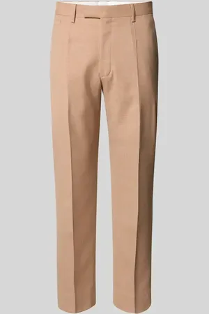 Strellson Spodnie do garnituru o kroju slim fit w kant model ‘Kynd’