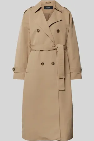 VERO MODA Trencz z wiązanym paskiem model ‘CHLOE’