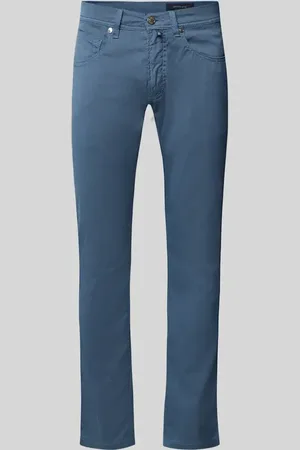 Pierre Cardin Chinosy o kroju tapered fit z fakturowanym wzorem model ‘Lyon’