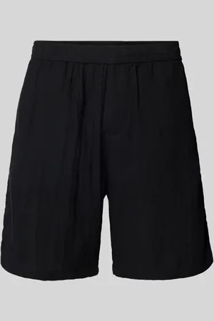 Review Szorty o kroju regular fit z elastycznym pasem