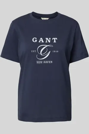 GANT T-shirt z nadrukiem z logo