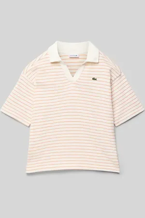Lacoste Koszulka polo z dekoltem w serek