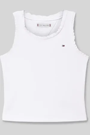 Tommy Hilfiger Top z wyhaftowanym logo