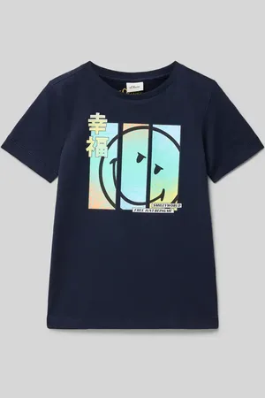 QS by s.Oliver T-shirt o kroju regular fit z czystej bawełny