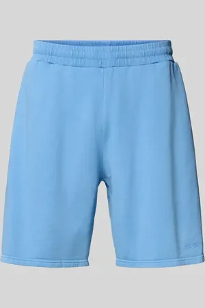 Review Szorty z dzianiny dresowej o kroju relaxed fit z nadrukiem z logo