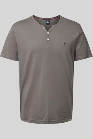 Lerros T-shirt z dekoltem serafino