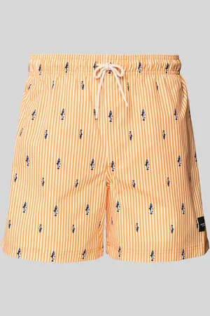 JACK & JONES Spodenki kąpielowe o kroju regular fit z naszywką logo model ‘STMAUI’