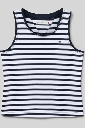 Tommy Hilfiger Top z wyhaftowanym logo