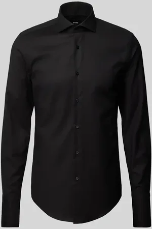 HUGO BOSS Koszula biznesowa o kroju regular fit z kołnierzykiem typu cutaway