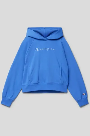 Champion Bluza z kapturem z wyhaftowanym logo