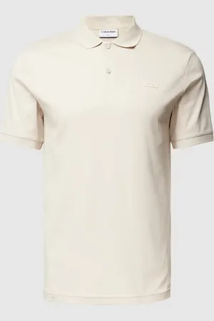 Calvin Klein Koszulka polo z detalem z logo
