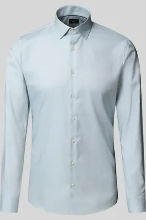Olymp Koszula biznesowa o kroju Super Slim Fit z kołnierzykiem typu kent