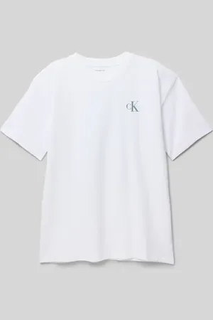 Calvin Klein T-shirt z nadrukowanym motywem z tyłu model ‘MIAMI’