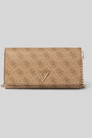 Guess Torba na ramię z aplikacją z logo model ‘NOELLE’