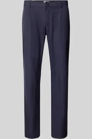 Roy Robson Chinosy o kroju slim fit z zakładkami w pasie