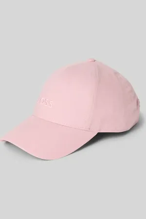 HUGO BOSS Czapka z daszkiem z lnu z wyhaftowanym logo model ‘Ari’