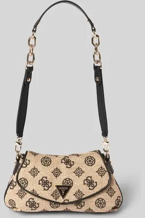 Guess Torebka z paskiem na ramię model ‘BEYZA FLAP SHOULDER BAG’