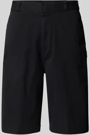 Hugo Blue Bermudy o kroju baggy fit z wpuszczanymi kieszeniami model ‘Damo’