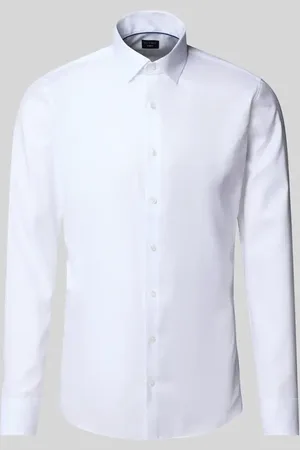 Olymp Koszula biznesowa o kroju Super Slim Fit z kołnierzykiem typu kent