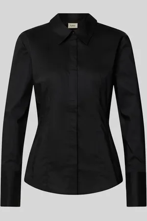 FRANSA Bluzka z krytą listwą guzikową model ‘jzashirt’