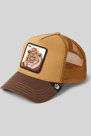 Goorin Bros. Czapka z daszkiem i naszywką z motywem model ‘The King Lion’