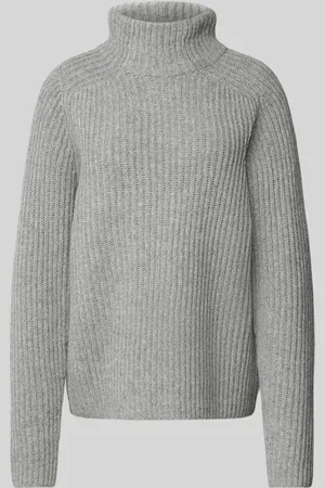 Mos Mosh Sweter z dzianiny z golfem model ‘Thyra’