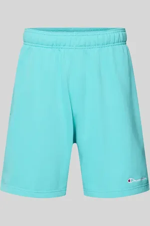 Champion Szorty z dzianiny dresowej o kroju baggy fit z wyhaftowanym logo model ‘ICONS’