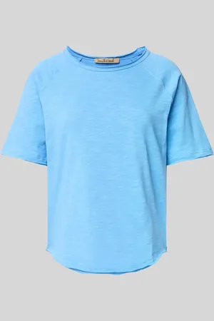 Smith and Soul T-shirt ze zrolowanym brzegiem i okrągłym dekoltem