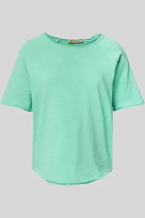 Smith and Soul T-shirt ze zrolowanym brzegiem i okrągłym dekoltem