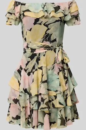 Ralph Lauren Sukienka mini z dekoltem carmen model ‘MAIBEL’