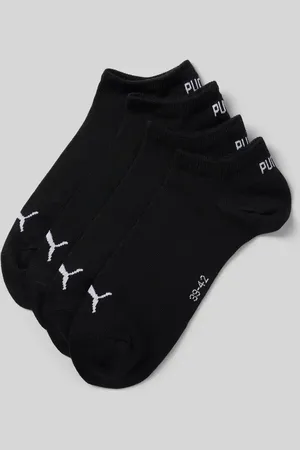 PUMA Krótkie skarpety z detalem z logo w zestawie 4 szt.