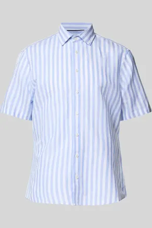 Jake*s Koszula lniana o kroju casual fit z rękawem o dł. 1/2